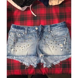 Pink By Victoria Secret Denim Shorts!
